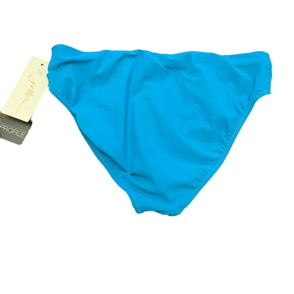 NWT Gottex Blue Bikini Bottom Sz. 6